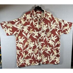 Campia Men's 3XLT Floral‎ Short Sleeve Shirt